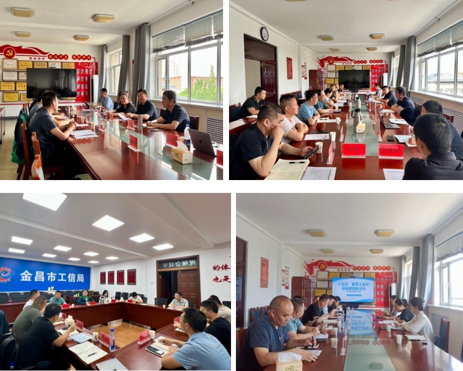 謀深謀實“十五五”規(guī)劃“三個重大”，我院邀行業(yè)專家參與座談——金昌市工信局組織企業(yè)座談會